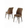 HANAH HOME Set stolica (4 dela) Nuna Brown
