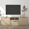 TV ormarić Sonoma hrast 140x35x40 cm Konstruirano drvo