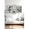 Wallity Uokvirena slika Huhu446-S, 4 dijela
