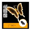 Aigostar - LED spoljašnja božićna dekoracija 306xLED IP44 topla bela leptir