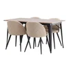 jedilnica set Dallas 4111 75x80x140cm