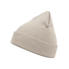 Basic Flap Light Grey Beanie