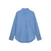 VERO MODA Bluza VMEDEN modra/bela