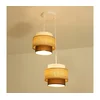 Brilagi - Luster na sajli RESNA 2xE27/60W/230V prečnik 30 cm bež/crna