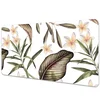 Decormat Podloga za pisalno mizo Leaves and flowers 120x60 cm