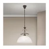 Orion - Luster na lancu RULA 1xE27/40W/230V prečnik 35 cm bela/bronza
