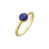 ELLI PREMIUM Prstan  safir / zlata