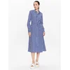 Polo Ralph Lauren Srajčna obleka 211891430001 Mornarsko modra Regular Fit