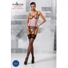 Passion Hera Corset Light Pink XXL/XXXL