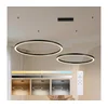 Brilagi - LED prigušiva luster na sajli PORTOFINO LED/98W/230V crna + daljinski upravljač