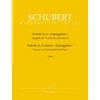 SCHUBERT:SONATA IN A MINOR ARPEGGIONE D 821 CELLO AND PIANO