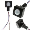 Rosfix Rosfix Senzor Gibanja PIR 230V – 20 mm, 100W, 6 m Domet, 360°, M10x1, Črn | Nastavljiv Čas in LUX, (21746346)