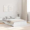 Krevet s ladicama Bijelo 120 x 200 cm Konstruirano drvo