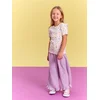 Sinsay - Wide leg farmerke - lavanda