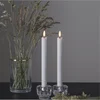 Northix LED PROTILUČNI PLAMEN/2 paketa/23 cm/baterija/časovnik