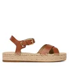Espadrile LAUREN RALPH LAUREN 802P06400001 Rjava
