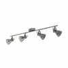 Eglo Seras spot/4, led, gu10, 4x3,3w, 4x240lm nikl/antik