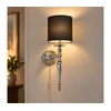 BRILAGI - Zidna lampa NUBILA 1xE27/60W/230V sjajni hrom/crna