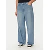 Karl Kani Jeans hlače Og Aop Back Pocket 60000107 Modra Baggy Fit