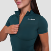 GymBeam Women‘s Ignite Cropped T-shirt Dark Green
