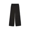 PUMA EVOSTRIPE Spacer Wide Leg Pants Women, Clothing, Black, L