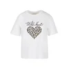 Miss Tee Majica Wild Heart Leo rjava / črna / bela