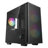 DeepCool CH360 Kućište DIGITAL ATX, Bočno staklo, Dual Status Display, 2xLED 140mm +1x120mm, USB-C, Crno