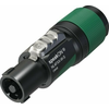 NEDIS Audio 4-polni speak ON konektor NTR-NL4FXX-W-S ,6 mm do 12 mm