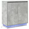 LED komoda za Betonska siva 71 x 34,5 x 75 cm