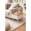Hanah Home tabure sa prostorom za odlaganje Nora, beli