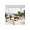 HANAH HOME Baštenska garnitura Nergiz 2+1+1 Mink