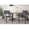 Venture Design Set mize in stolov Holmbeck Copacabana, miza 74x70x88 cm, črna