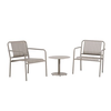 Lounge set FURUSET 2 pers. dark sand