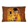 Bertoni Home Unisexs Rectangular Pillow Klimt Elegance Print Pocałunek