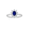 DIAMANT LETERNEL Prstan srebrna