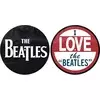 The Beatles Drop T Logo & I Love Slipmat