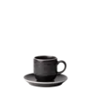 Komplet za kavo 12 kosov — Elements Yin & Yang black - W0225