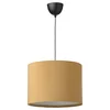 MOLNSKIKT / SUNNEBY Visilica, crna/tamnožuta somot, 42 cm