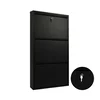 Hanah Home Cipelarnik Primo 3, 50x104x15 cm, Crni