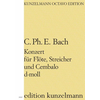 BACH C.PH.E.:KONZERT FUR FLOTE ,STREICHER UND CEMBALO D -MOLL SET
