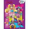 skicirka, predloga, nalepke BARBIE V SVETU IGER