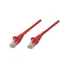 Intellinet Intellinet 739863 RJ45 omrežni kabel\, Patch kabel CAT 6 S/FTP 1.50 m rdeča zaščita iz folije\, pletena zaščita\, brez halogena 1 kos, (20417964)