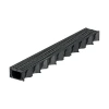KANALETA S PP REŠETKO A15 129x79x1000mm ACO HEXALINE, ČRNA | Topdom