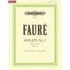 FAURE:SONATE NO.2 E-MOLL OP.108 VIOLIN AND PIANO