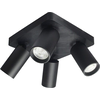 Rabalux Spot lampa Yorli, 4xGU10, Crna