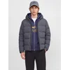JACK & JONES Zimska jakna JJSAGE temno siva