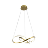 LED luster na sajli CAPPIO LED/36W/230V zlatni