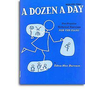 BURNAM:A DOZEN A DAY 1 piano NOTE ZA klaviature