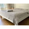 Letnji frotirni prekrivač - Sara - 200x240cm Siva boja