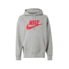 Nike Sportswear Majica CLUB pegasto siva/malina